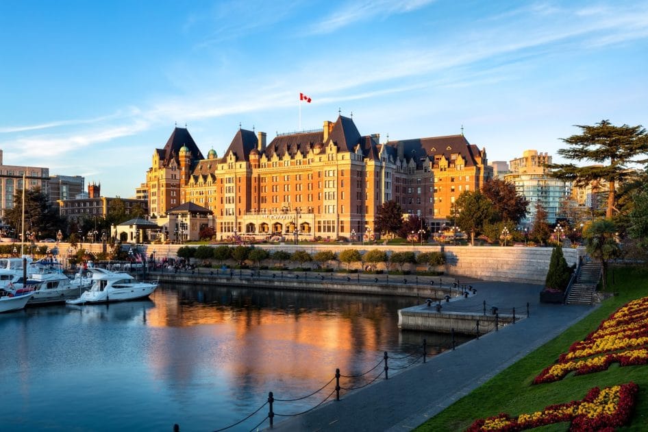 Hoteles en Isla de Vancouver, Canadá, Fairmont Empress en Victoria