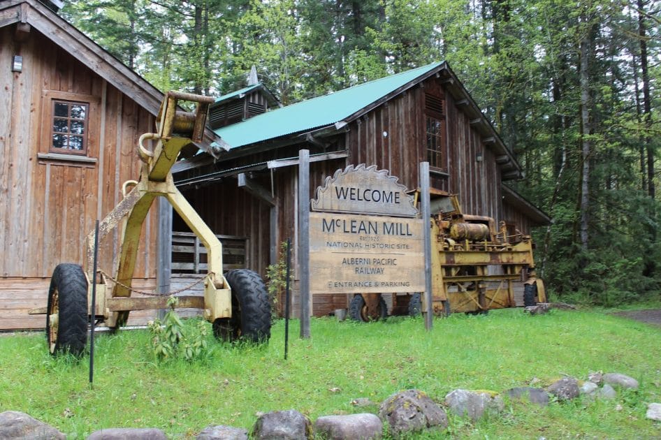 Isla de Vancouver, Canadá, McLean Mill National Historic Site