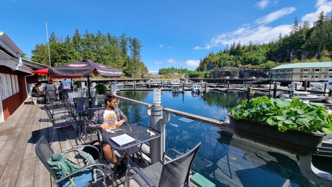 Terrazas en Isla de Vancouver, Canadá, The Old Saterly Pub