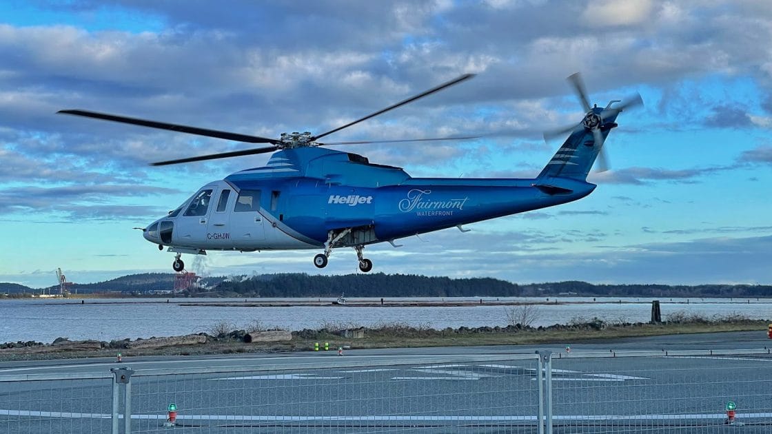 Cómo viajar en Isla de Vancouver, Canadá, Vuelos en helicóptero a Vancouver