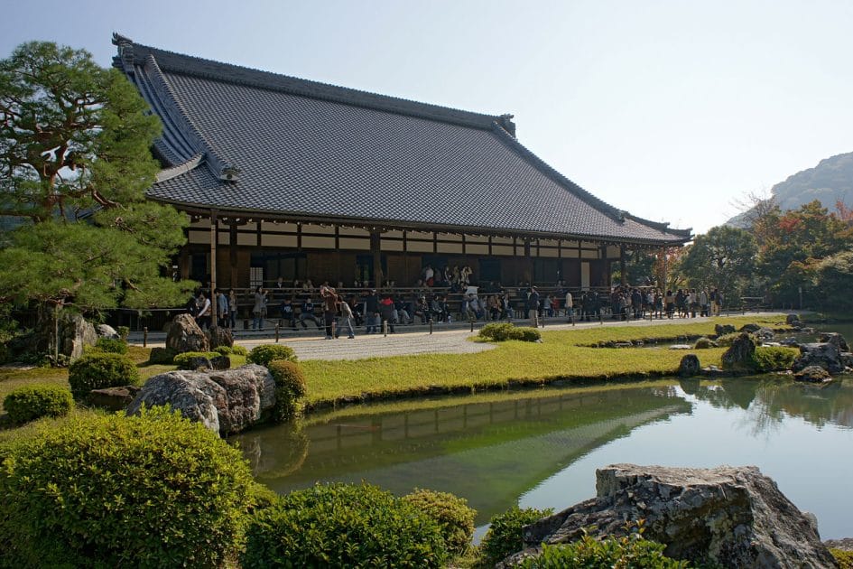Qué ver en Kioto en 3 días Main Hall del Templo Tenryū ji. Foto de 663highland Own work, CC BY 2.5 Qué hacer en Kioto en 3 días, Main Hall del Templo Tenryū ji