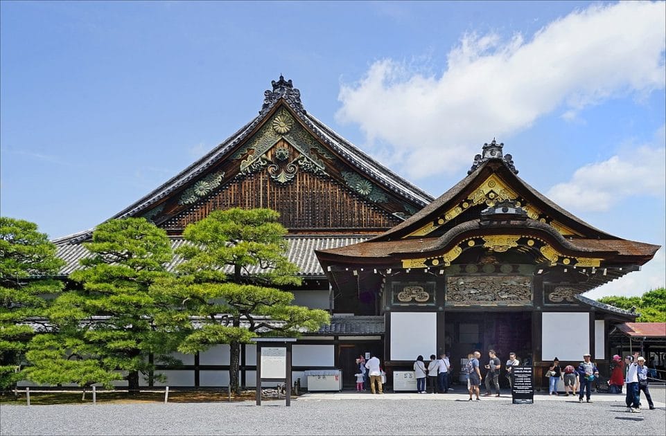 Qué ver en Kioto en 3 días Palacio Ninomaru en el Castillo de Nijo. Foto de Jean Pierre Dalbéra from Paris, France, CC BY 2.0 Viaje a Kioto, Palacio Ninomaru en el Castillo de Nijo