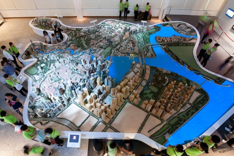 Qué ver en Chinatown Singapur Maqueta de la ciudad en el Singapore City Gallery. Foto de Google Maps de Singapore City Gallery Museos en Chinatown Singapur, Maqueta de la ciudad en el Singapore City Gallery