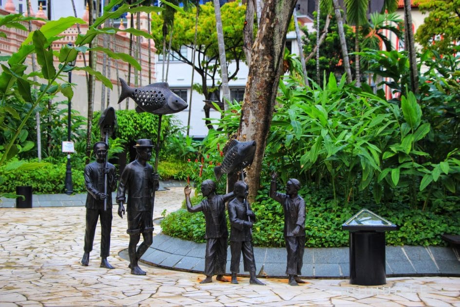 Qué ver en Chinatown Singapur Parque Telok Ayer Green. Foto de Google Maps de Huihui Lee Espacios verdes en Chinatown Singapur, Parque Telok Ayer Green