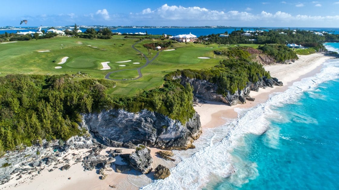 golf, Mid Ocean Club en Bermudas