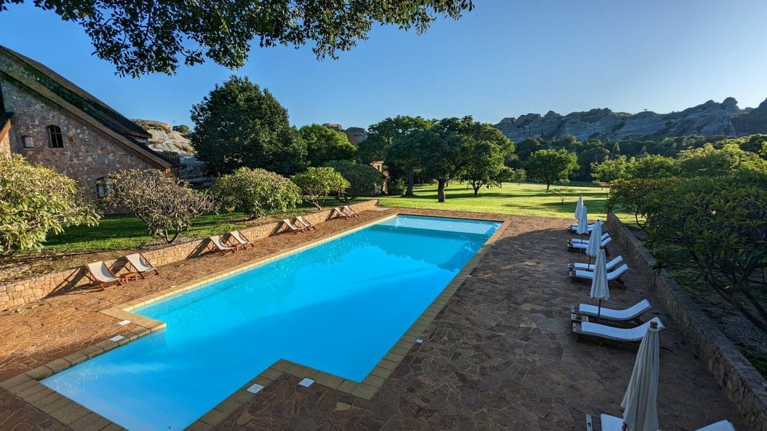 Viaje de novios en Madagascar, Hotel Jardin du Roy