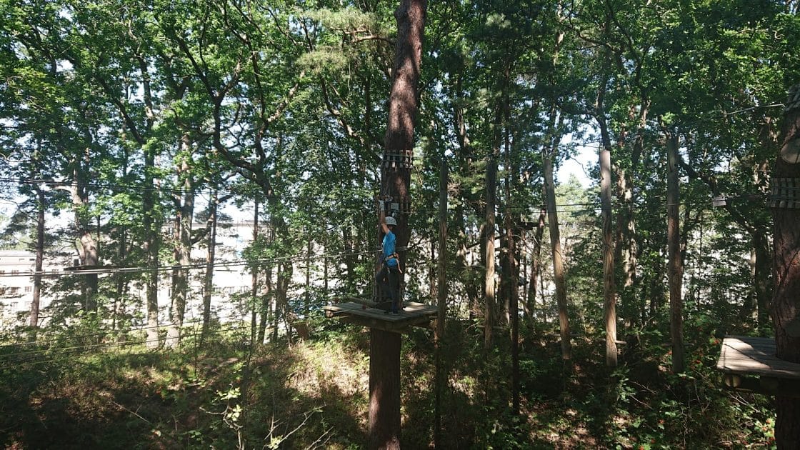 Turismo en la Isla de Rügen, Alemania Parque de aventuras en Prora. Foto de Google Maps de mario prilinski Turismo en la Isla de Rügen, Alemania, Parque de aventuras en Prora