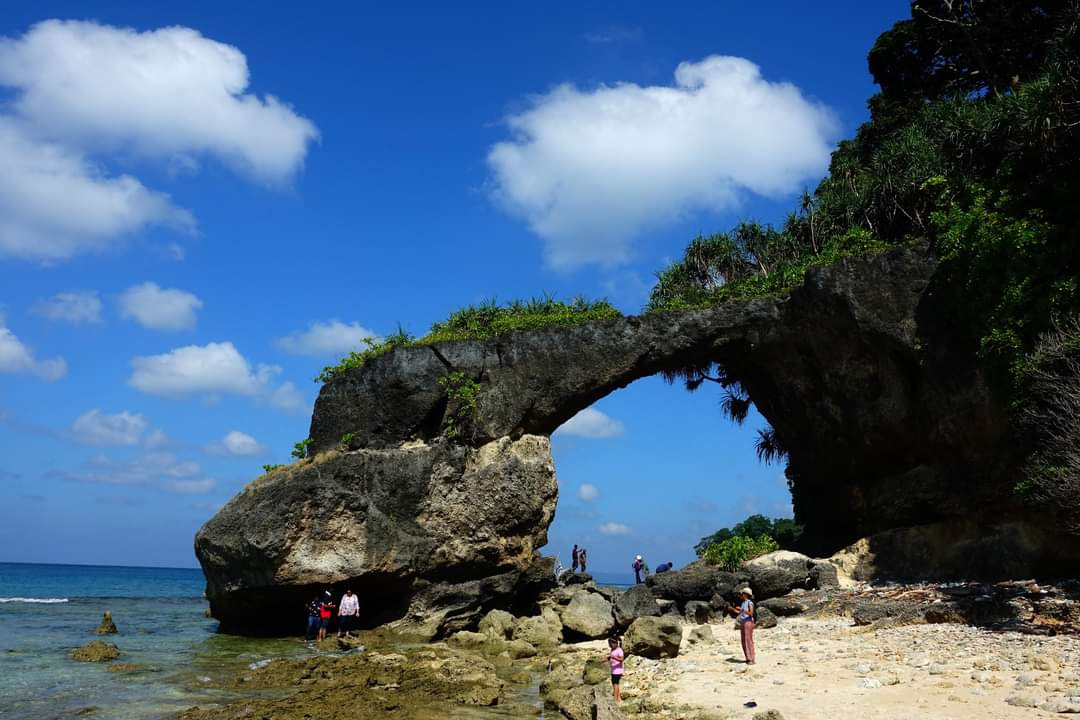 islas de India Playa Laxmanpur en Isla Neil