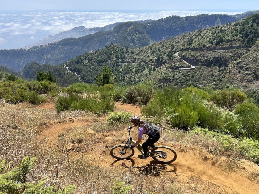 Bicicleta de montaña en Madeira 
