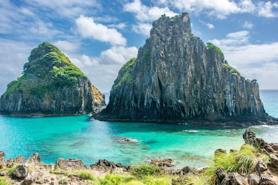 Islas paradisíacas de Brasil Morro Dois Irmaos en el Parque Nacional Marino. Foto de Google Maps de Verônica Barreto Islas paradisíacas de Brasil Morro Dois Irmaos en el Parque Nacional Marino