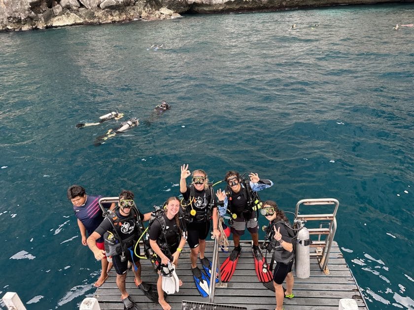 Las mejores islas de Tailandia para visitar Inmersiones de buceo en Koh Phi Phi