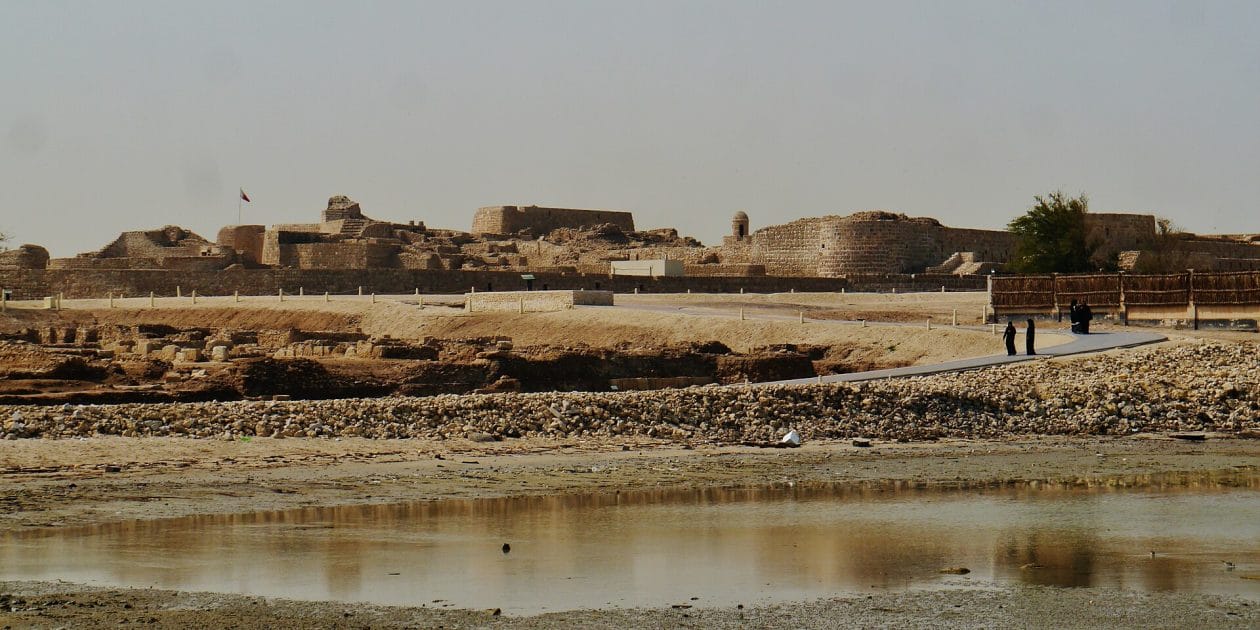 Manama, capital de Baréin Fortaleza de Qal'at al Bahrain