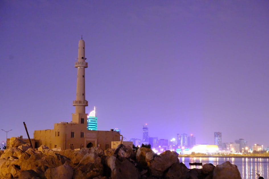 Manama, capital de Baréin Mezquita Hana Kanoo