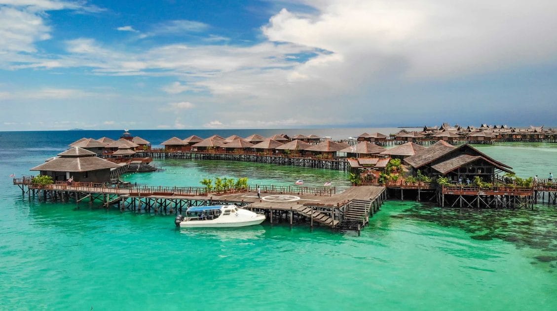 Qué ver en Malasia insular Sipadan Water Village en Mabul 