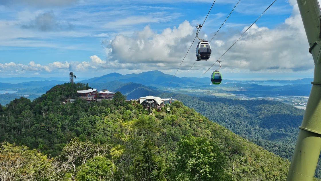 Qué ver en Malasia insular Teleférico de Langkawi