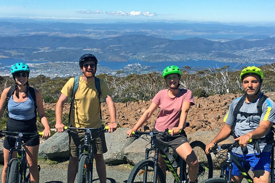 Rutas de mountain bike en Tasmania