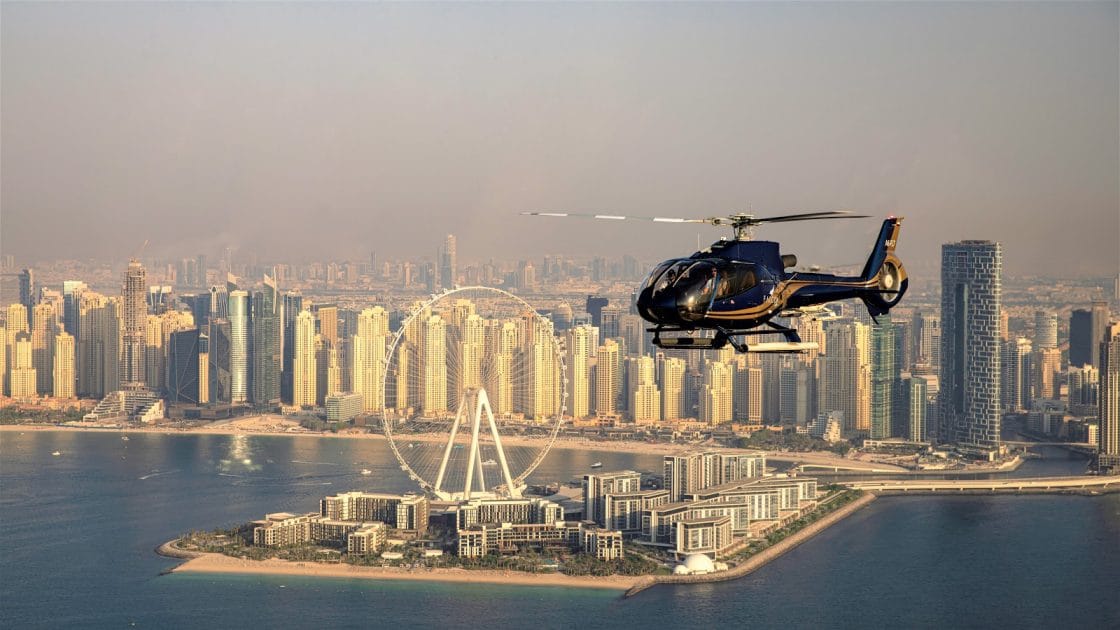 Viaje a Emiratos Árabes Unidos Excursiones en helicóptero