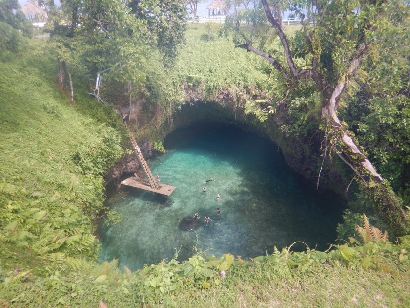 Viajar a Samoa, Oceanía Agujero To Sua