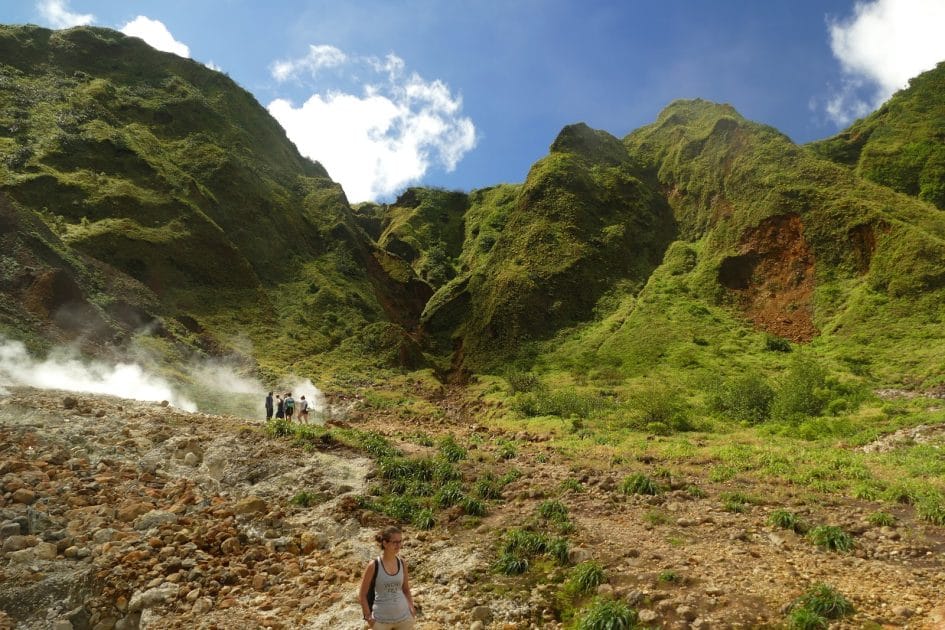 Atractivos turísticos de Dominica Valle de la Desolación