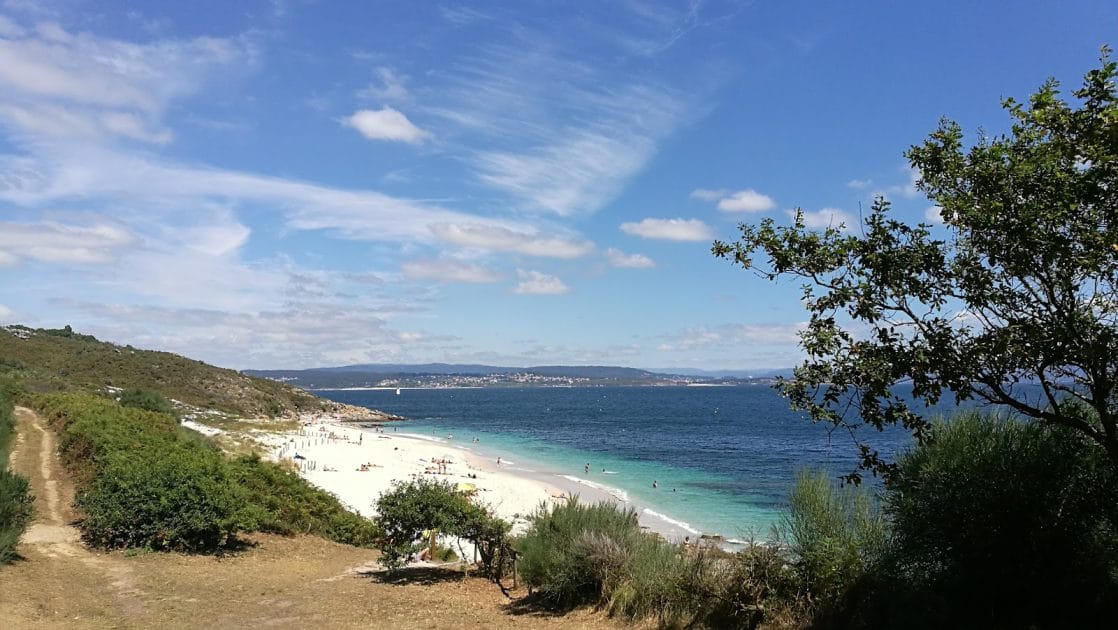 Islas de Galicia para visitar Playa de Melide en Ons. Foto de Google Maps de Francisco Javier Lameiro López Islas de Galicia para visitar Playa de Melide en Ons