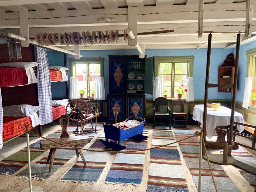 Qué hacer en Islas Åland, Finlandia Interior de casa tradicional