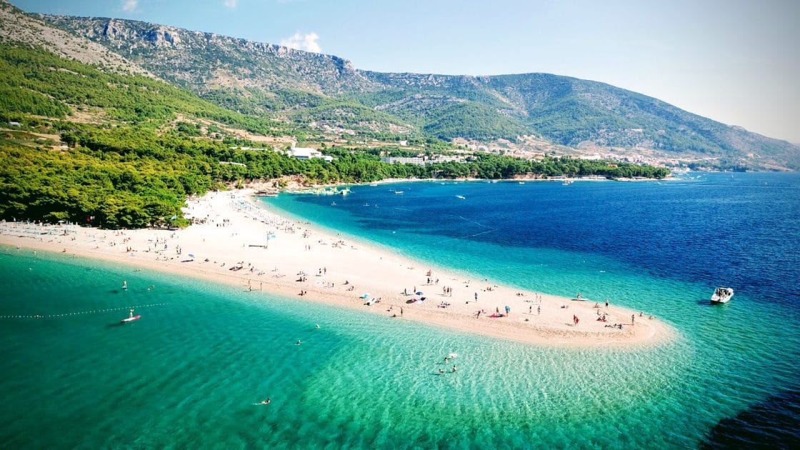 Turismo en Croacia Zlatni Rat. Foto de Google Maps de Uwe Kaboth Turismo en Croacia Zlatni Rat