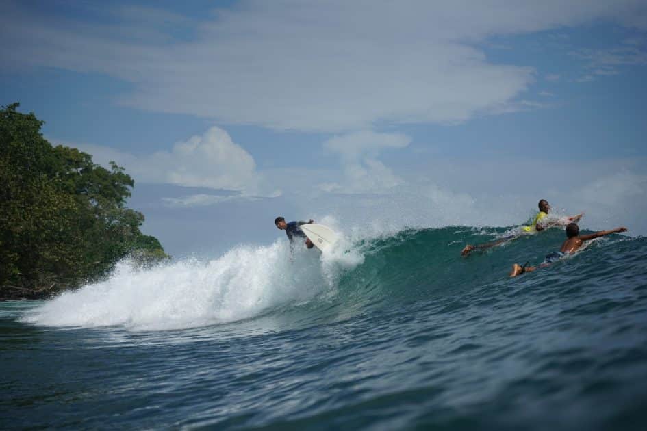 Turismo en Panamá Surf en Bocas del Toro. Foto de Google Maps de Surf&Chill Bastimentos Turismo en Panamá Surf en Bocas del Toro