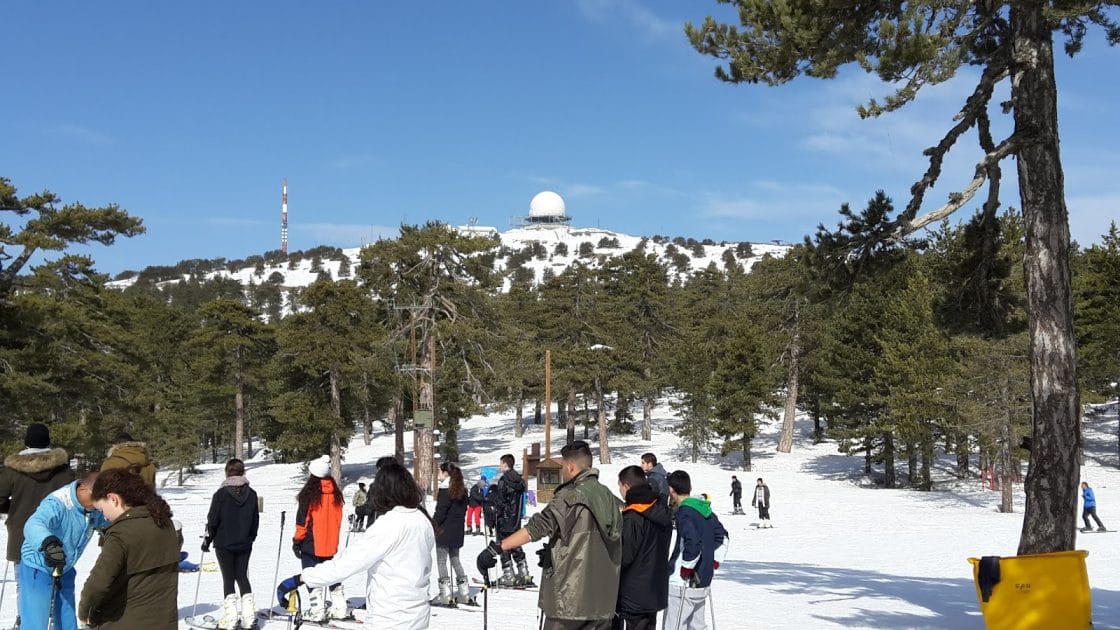 Viaje a Chipre en 7 días Estación de esquí del Monte Olimpo. Foto de Google Maps de ARIS KYROU Viaje a Chipre en 7 días Estación de esquí del Monte Olimpo