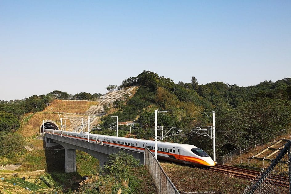 Información sobre Taiwán High Speed Rail. By Jerry Lai, CC BY SA 2.0 Información sobre Taiwán High Speed Rail
