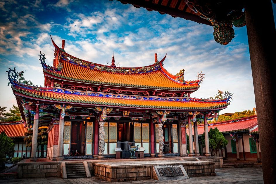 Información sobre Taiwán Templo de Confucio en Taipéi. Foto de Google Maps de Tony Chiou Información sobre Taiwán Templo de Confucio en Taipéi