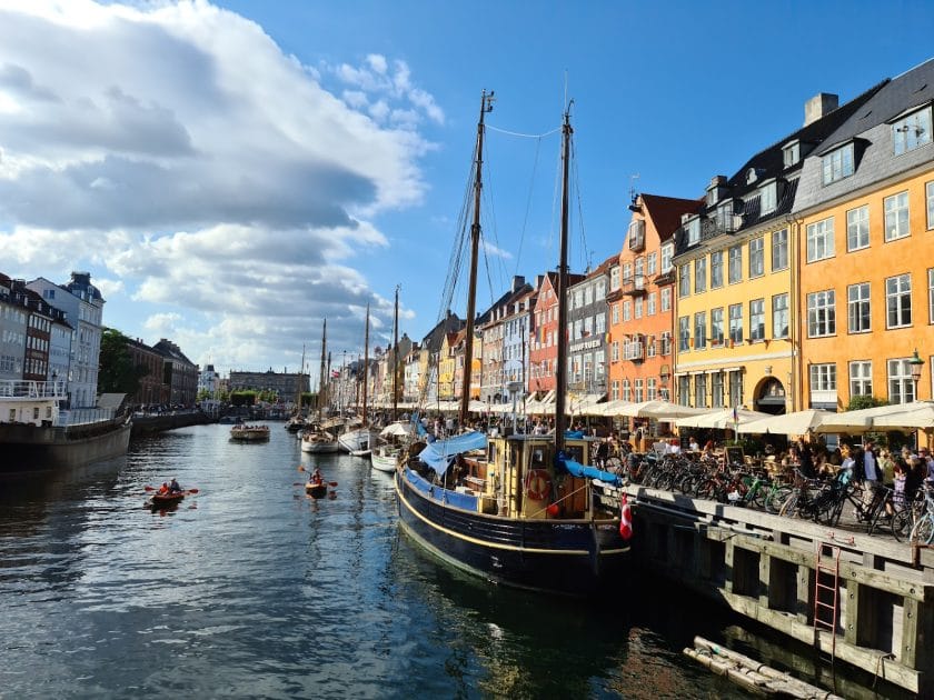 Viaje a Copenhague Puerto de Nyhavn