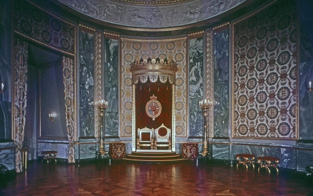 Viaje a Copenhague Salón del trono