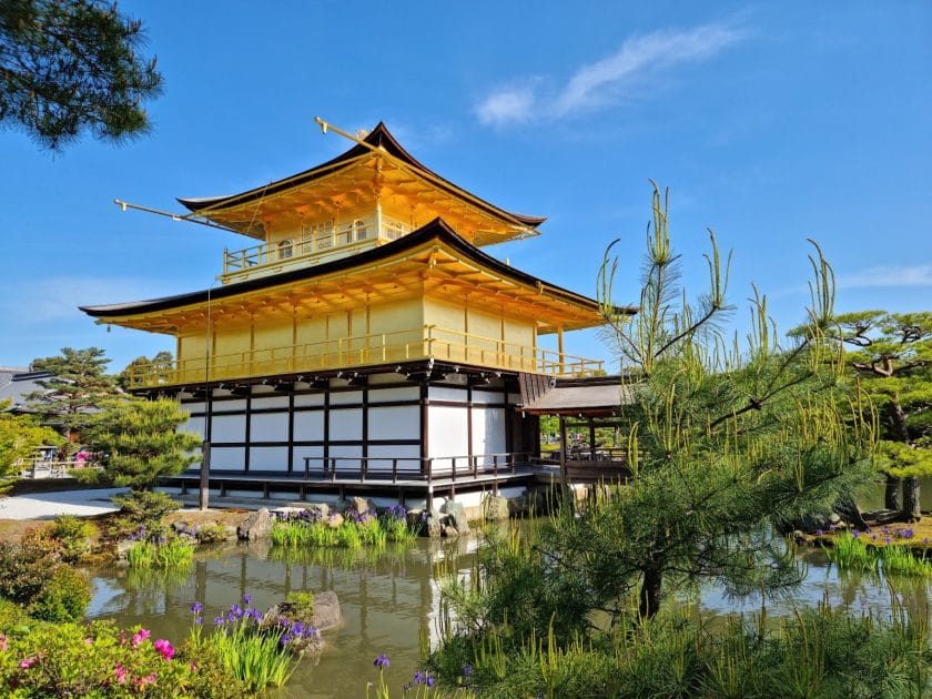 Viaje a Japón en 10 días Pabellón Dorado de Kioto