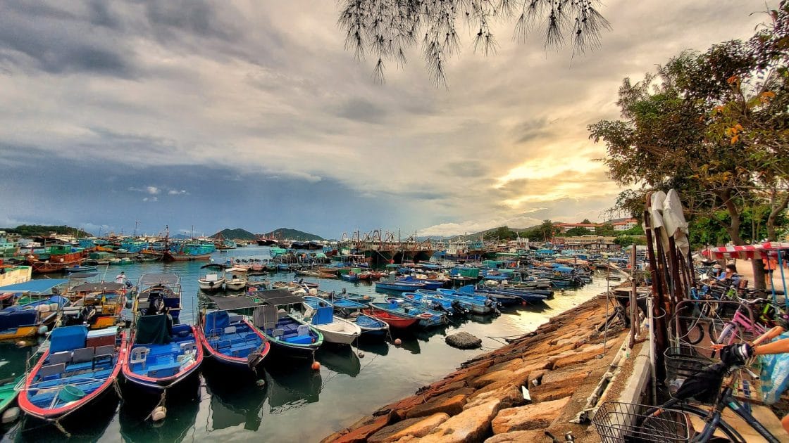 Visitar Hong Kong, China Puerto de Cheung Chao. Foto de Google Maps de Jonathan Chung Visitar Hong Kong, China Puerto de Cheung Chao