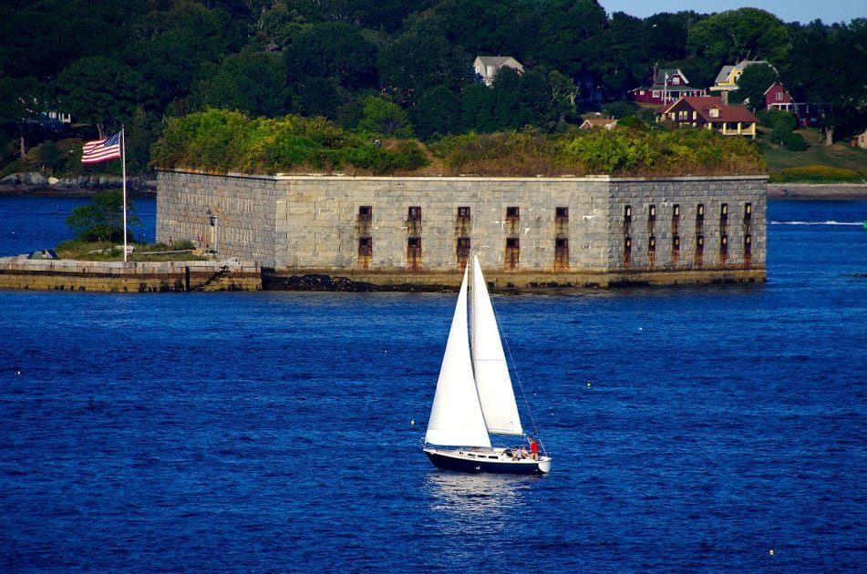 Mejores islas de Estados Unidos Fort Gorges