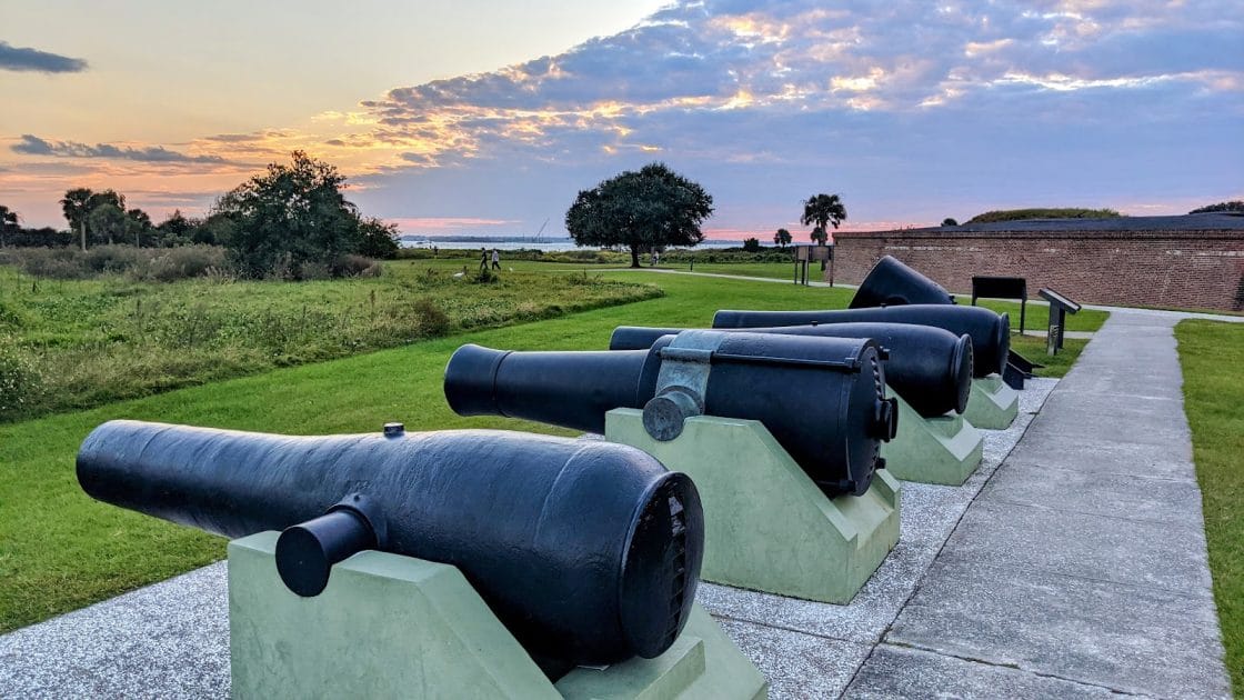 Mejores islas de Estados Unidos Fort Moultrie