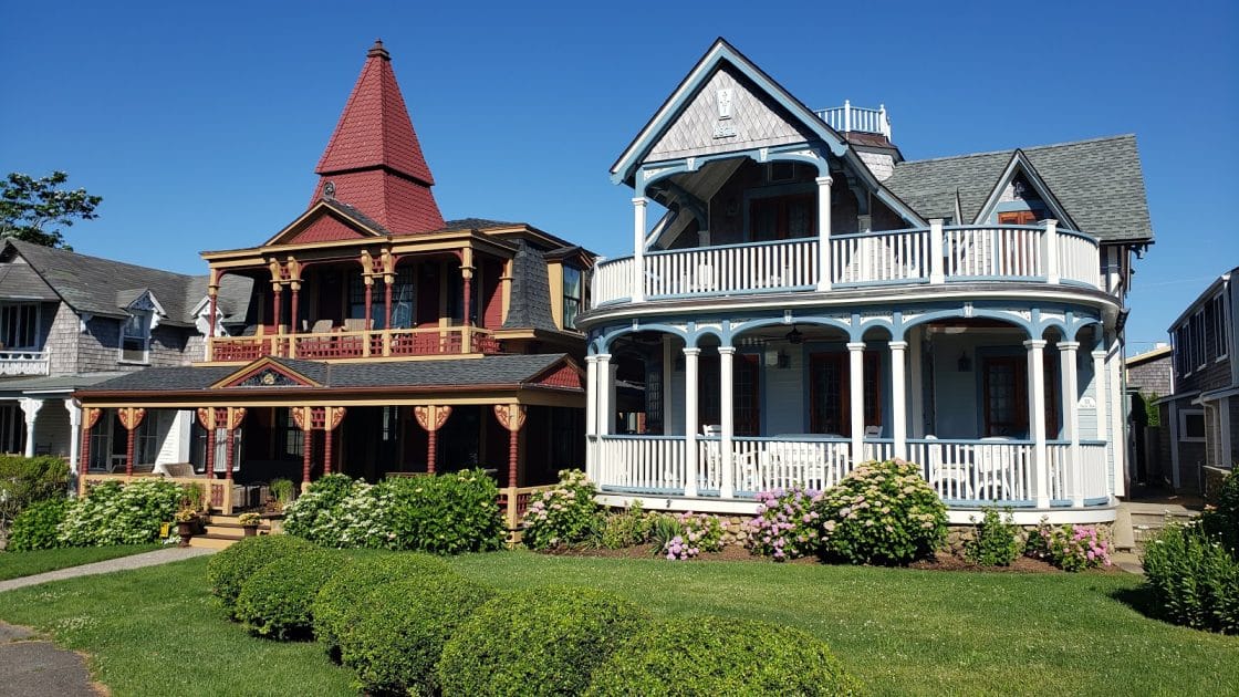 Mejores islas de Estados Unidos Gingerbread cottages de Oak Bluffs
