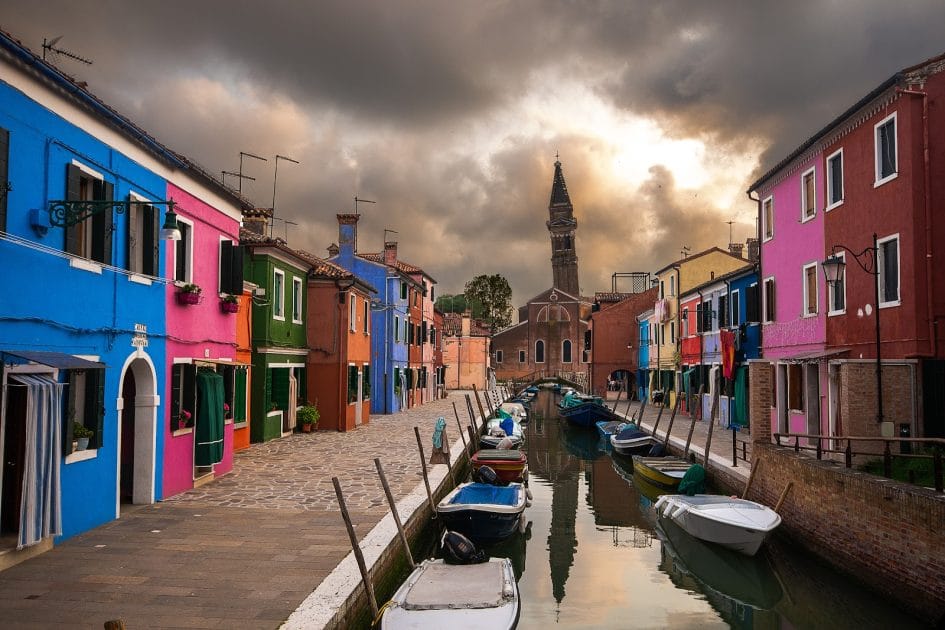 Tursimo en Italia Burano