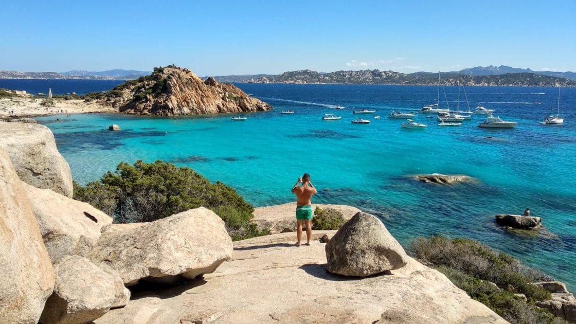 Tursimo en Italia Isla de Spargi en La Maddalena