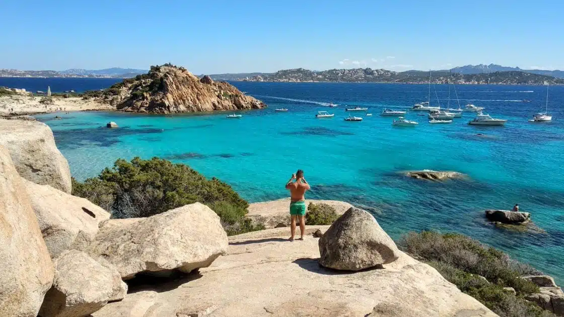 Tursimo en Italia Isla de Spargi en La Maddalena