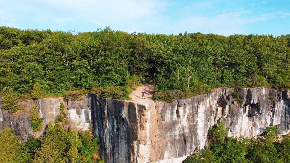 Viajar a Canadá Mirador del Cup and Saucer Trail. Foto de Google Maps de Yannick Pavard Viajar a Canadá Mirador del Cup and Saucer Trail