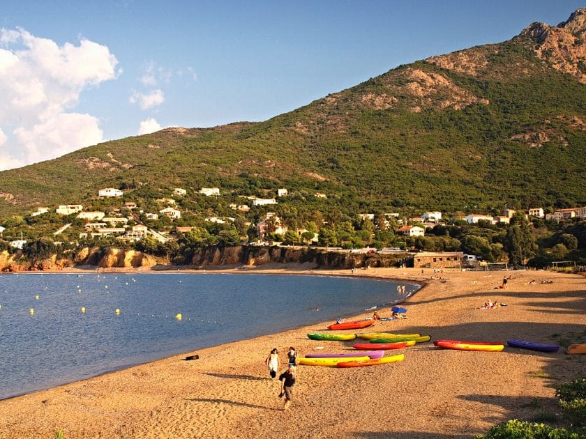 Viaje a Córcega en 7 días Playa de Galeria
