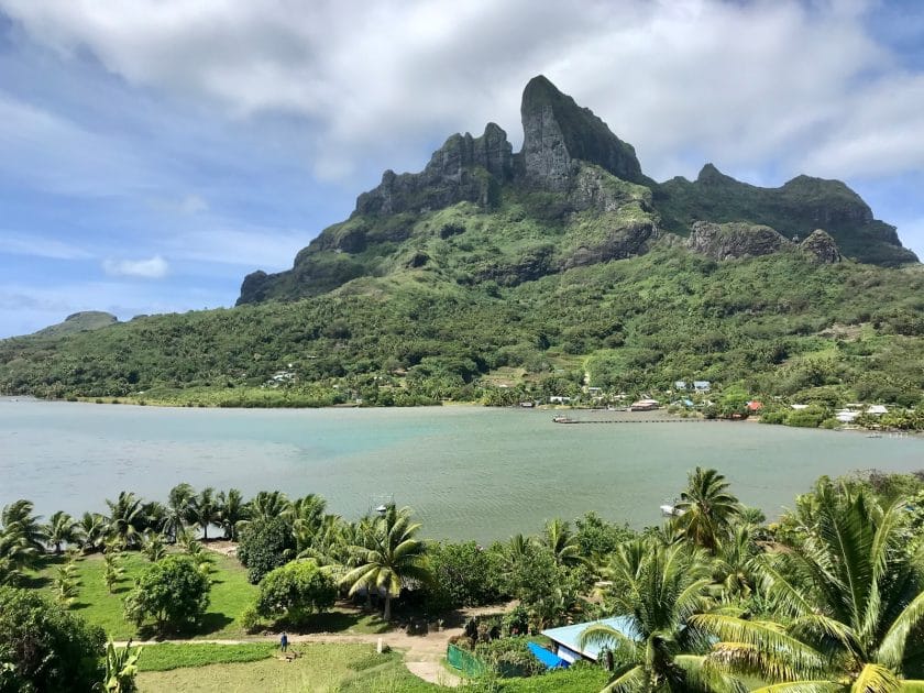 Viaje a la Polinesia Francesa Monte Otemanu en Bora Bora
