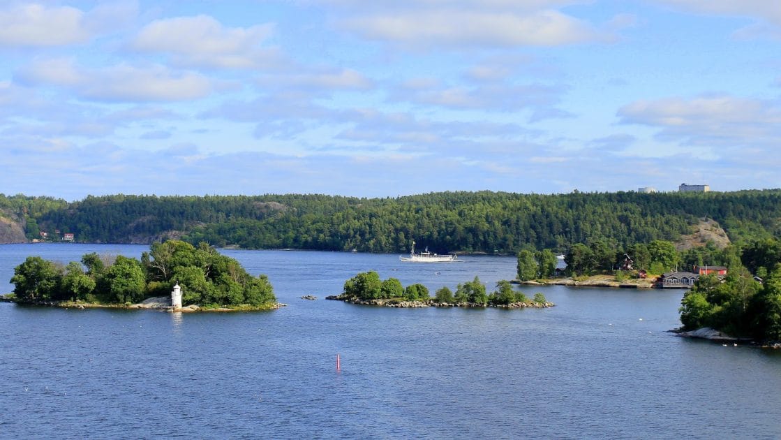 Islas de Suecia en el Mar Báltico y el Mar del Norte Archipiélago de Fjäderholmarna