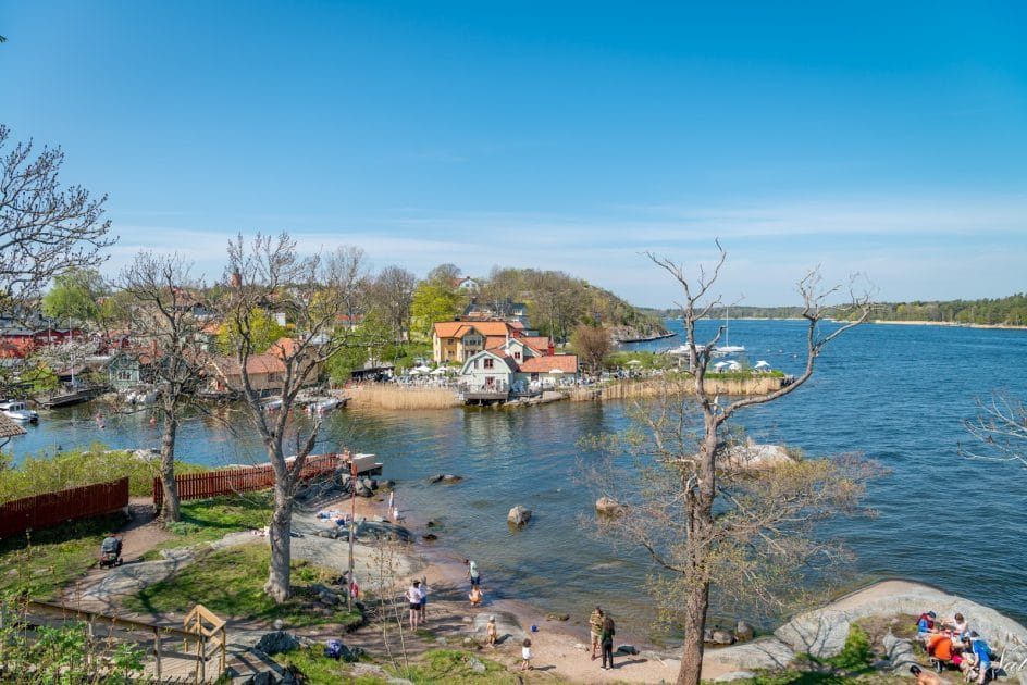 Islas de Suecia en el Mar Báltico y el Mar del Norte Vaxholm
