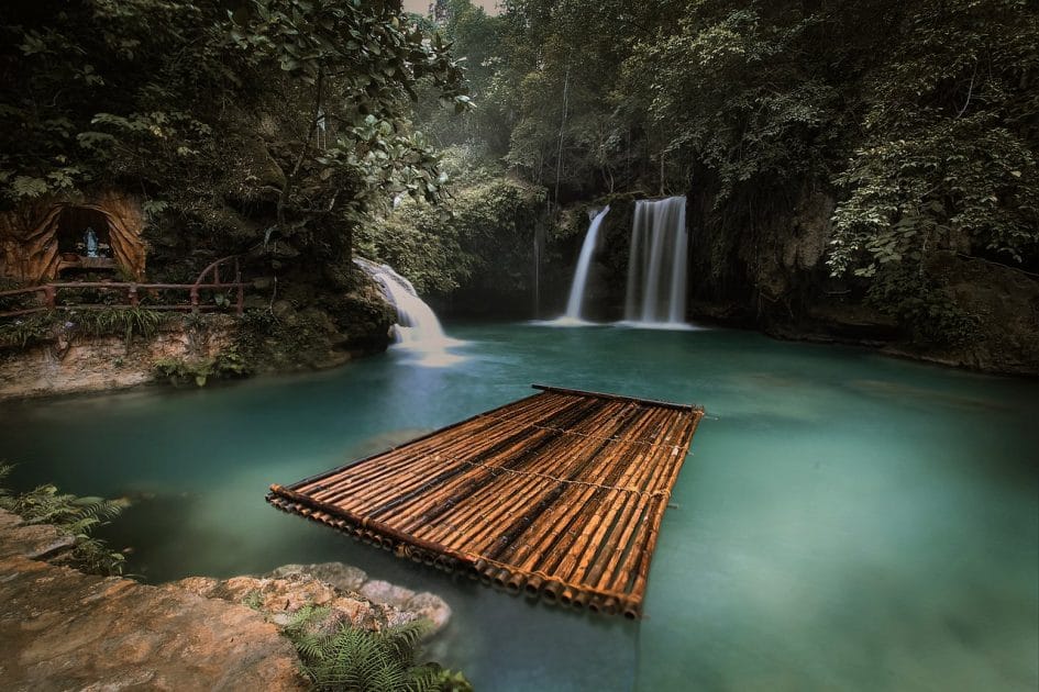 Mejores islas filipinas Cataratas de Kawasan