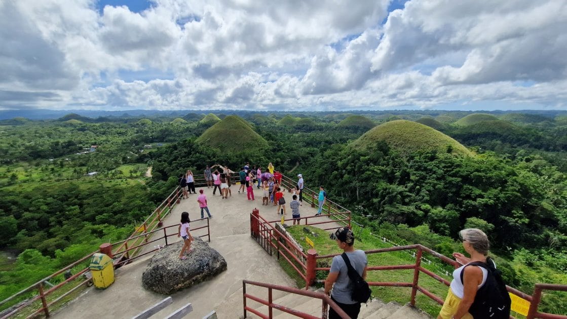 Mejores islas filipinas Chocolate Hills en Bohol