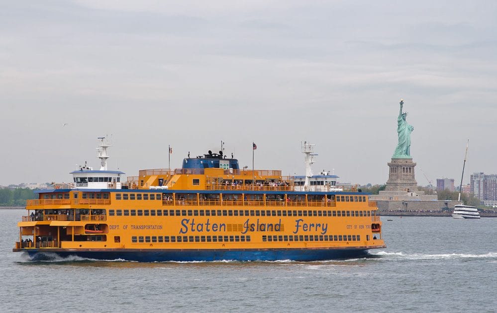 Viajar a Nueva York Ferry de Staten Island