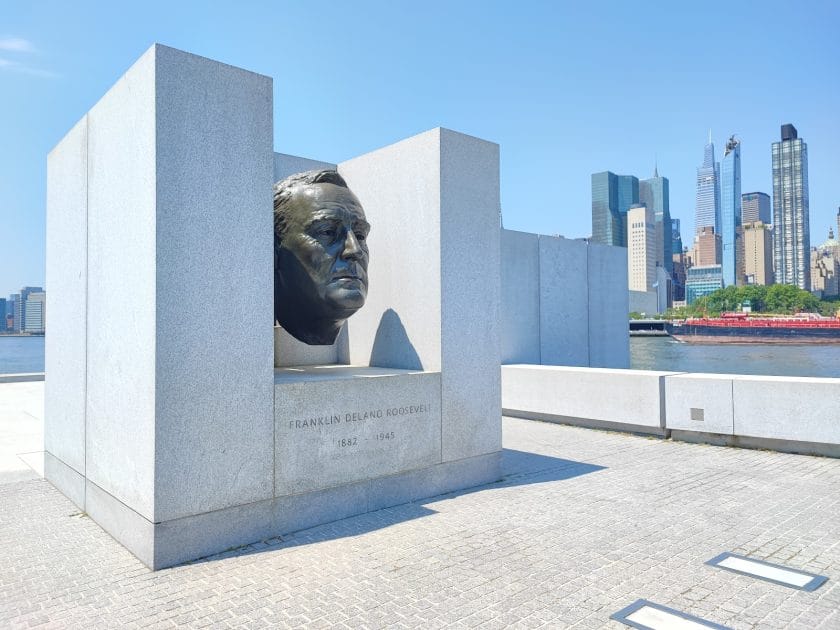 Viajar a Nueva York Monumento a Roosevelt