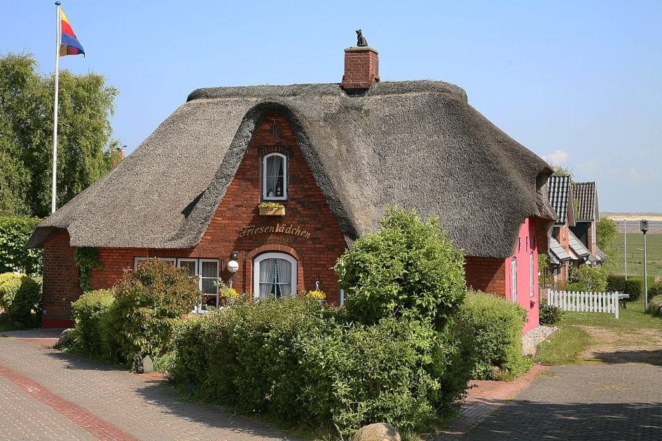 Viaje a Alemania Casa frisia tradicional en Amrum